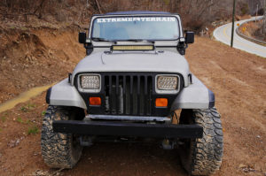 Magoffin County Jeep Wrangler offroading fourwheeling