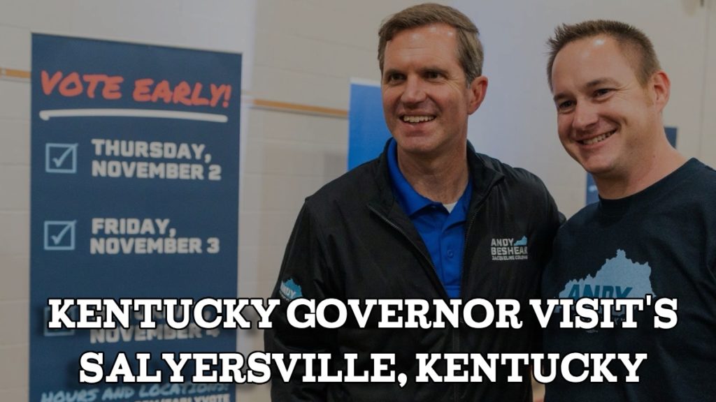 Kentucky Governor Andy Beshear 2023 Salyersville